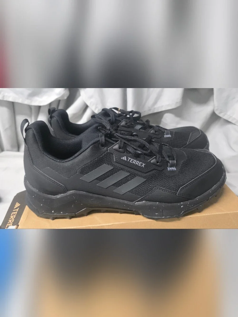 adidas Terrex AX4 Hiking Shoes Black Carbon HP7388 Men SZ 14 NWB